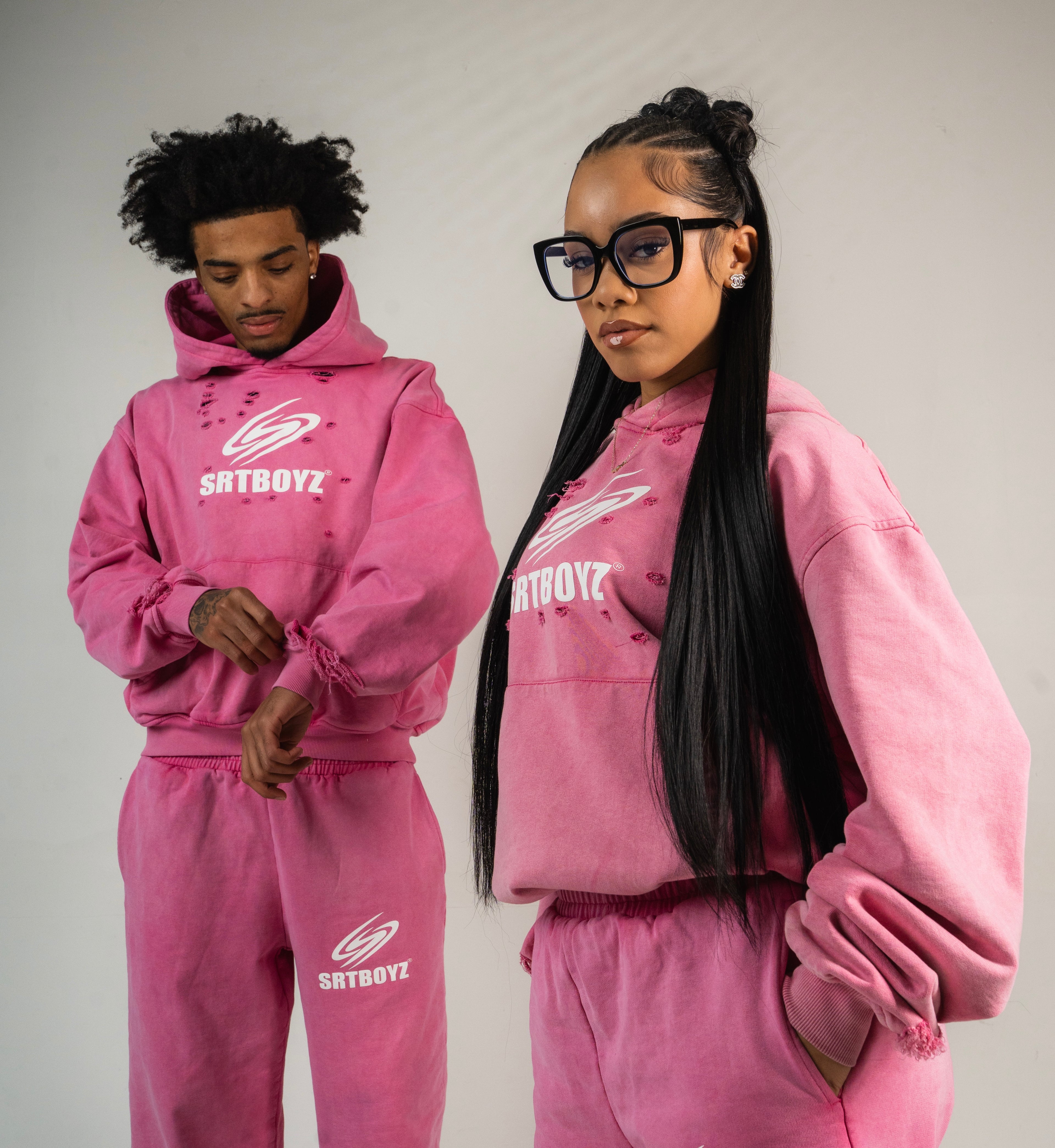 SRT Pink Revline Hoodie