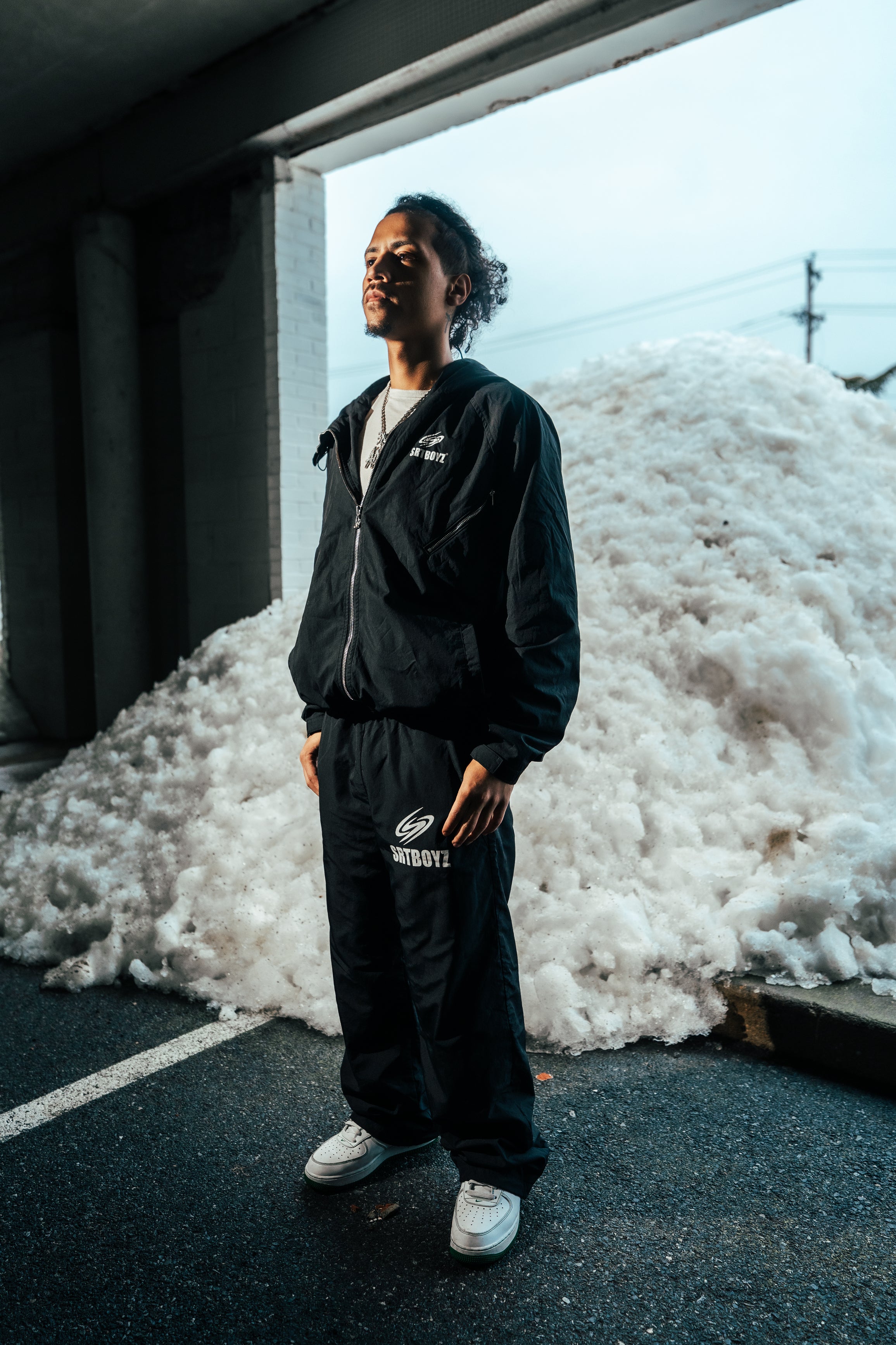 Striker Black hoodie