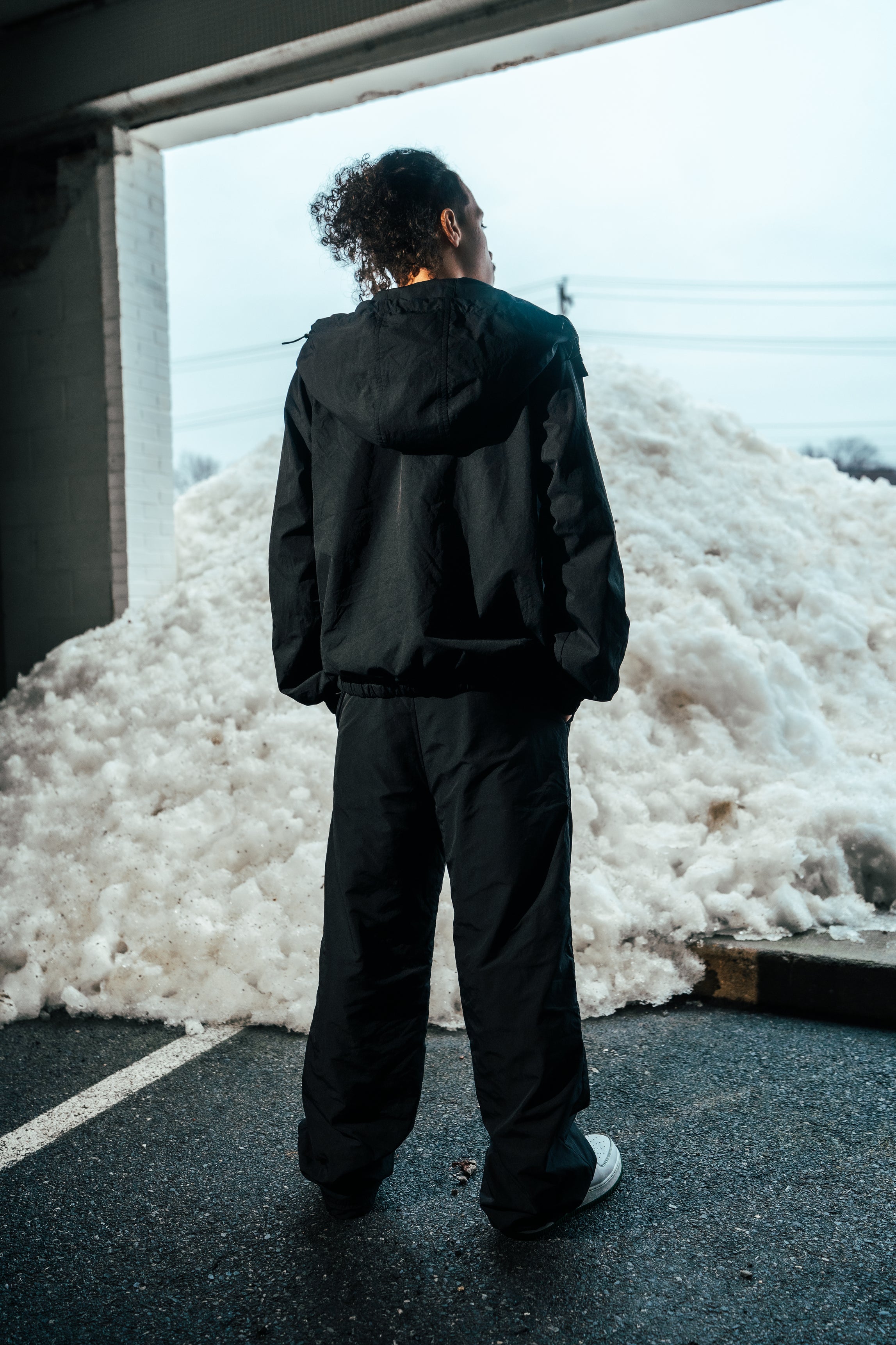 Striker Black hoodie