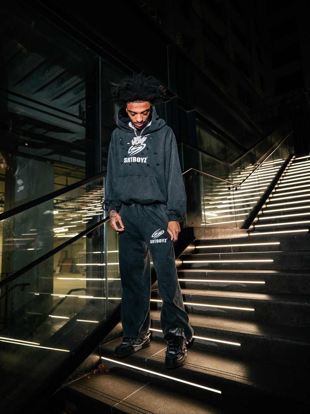 Shadow Burnout Hoodie