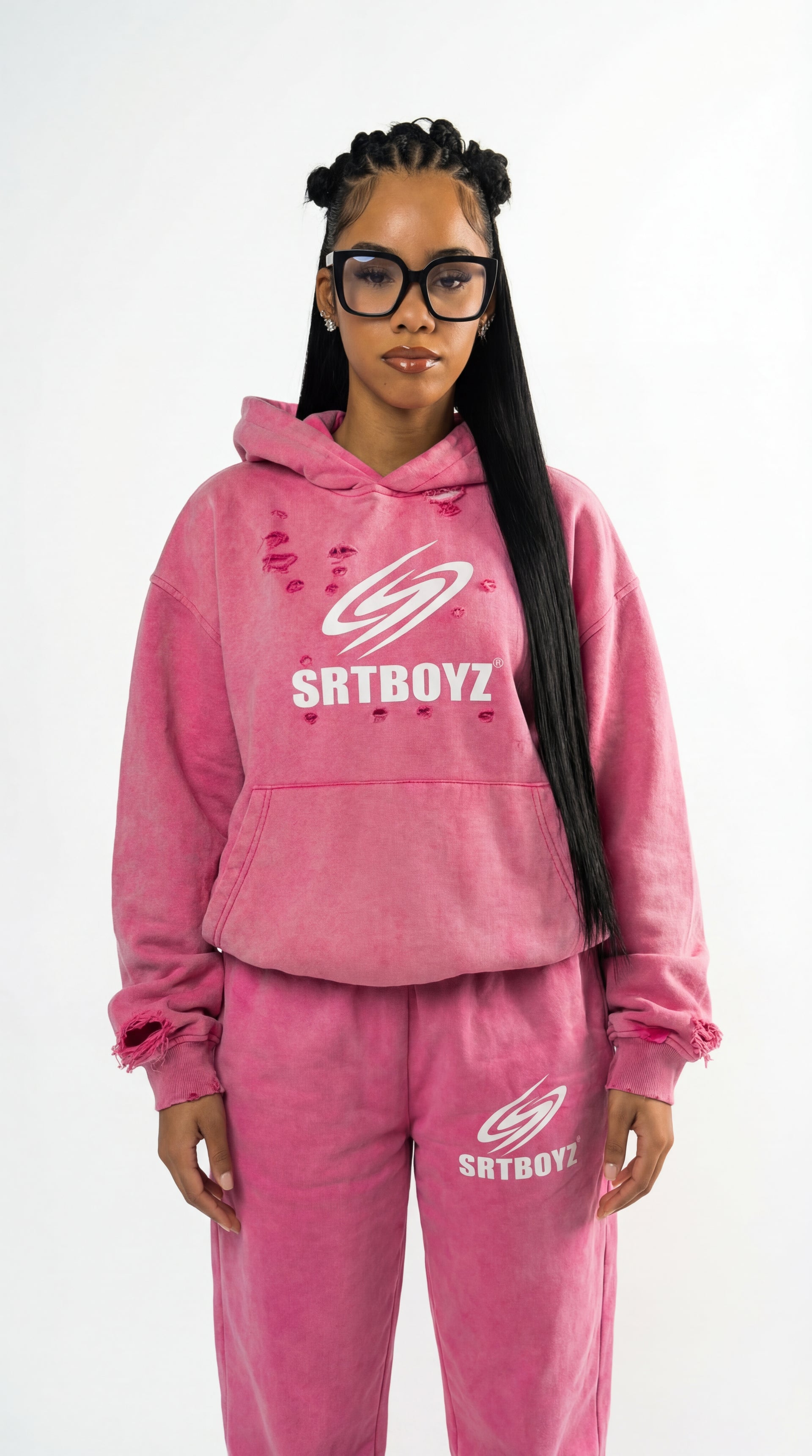 SRT Pink Revline Hoodie