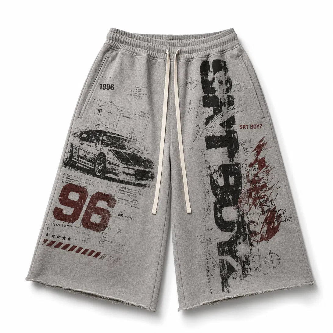 SRT BOYZ '96 BLUEPRINT LONG SHORTS